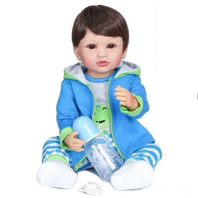 عروسک نوزاد پسر 48 سانتی مدل Reborn Baby Doll ZY605716_اسباب بازی